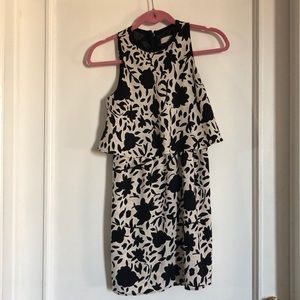 LOFT spring or summer dress with floral pattern